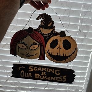 Nightmare before Christmas hanging